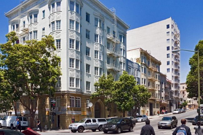Corner of Hyde and Ellis